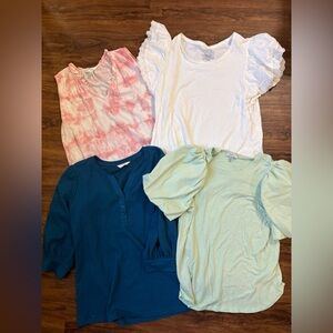 4 blouses size large